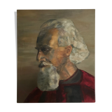 Portrait in oil