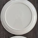 4 Delft Boch dinner plates
