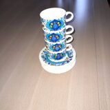Set of coffee cups with saucers Villeroy and Boch Izmir Vitro-Porcelain