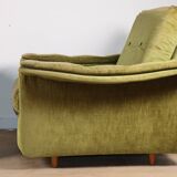 Pair of vintage velvet armchairs – 1960s