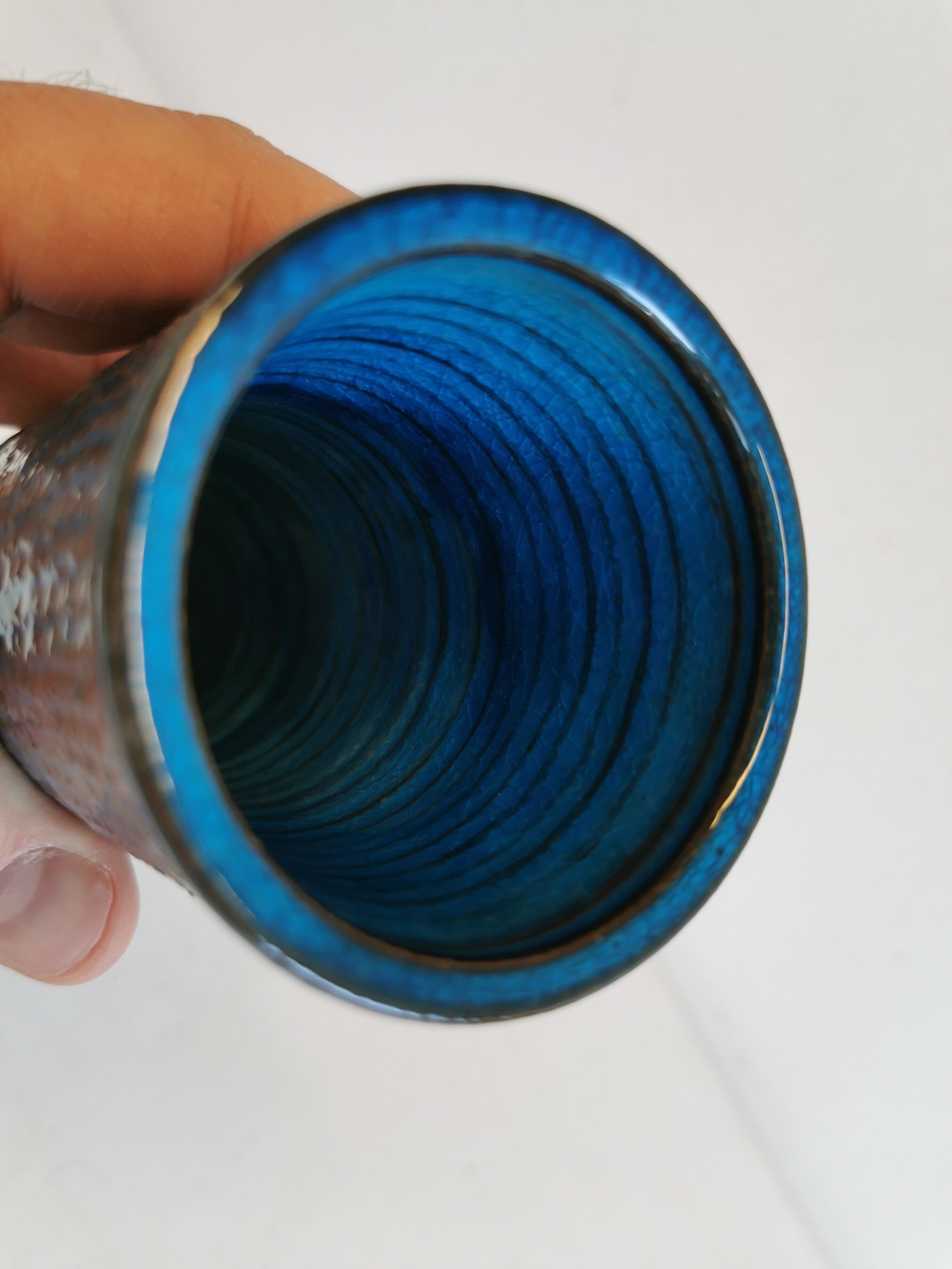 Vase Kähler, design danois par Nils Kähler dans les années 60