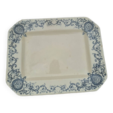Plat rectangulaire terre de fer Longchamp Médicis
