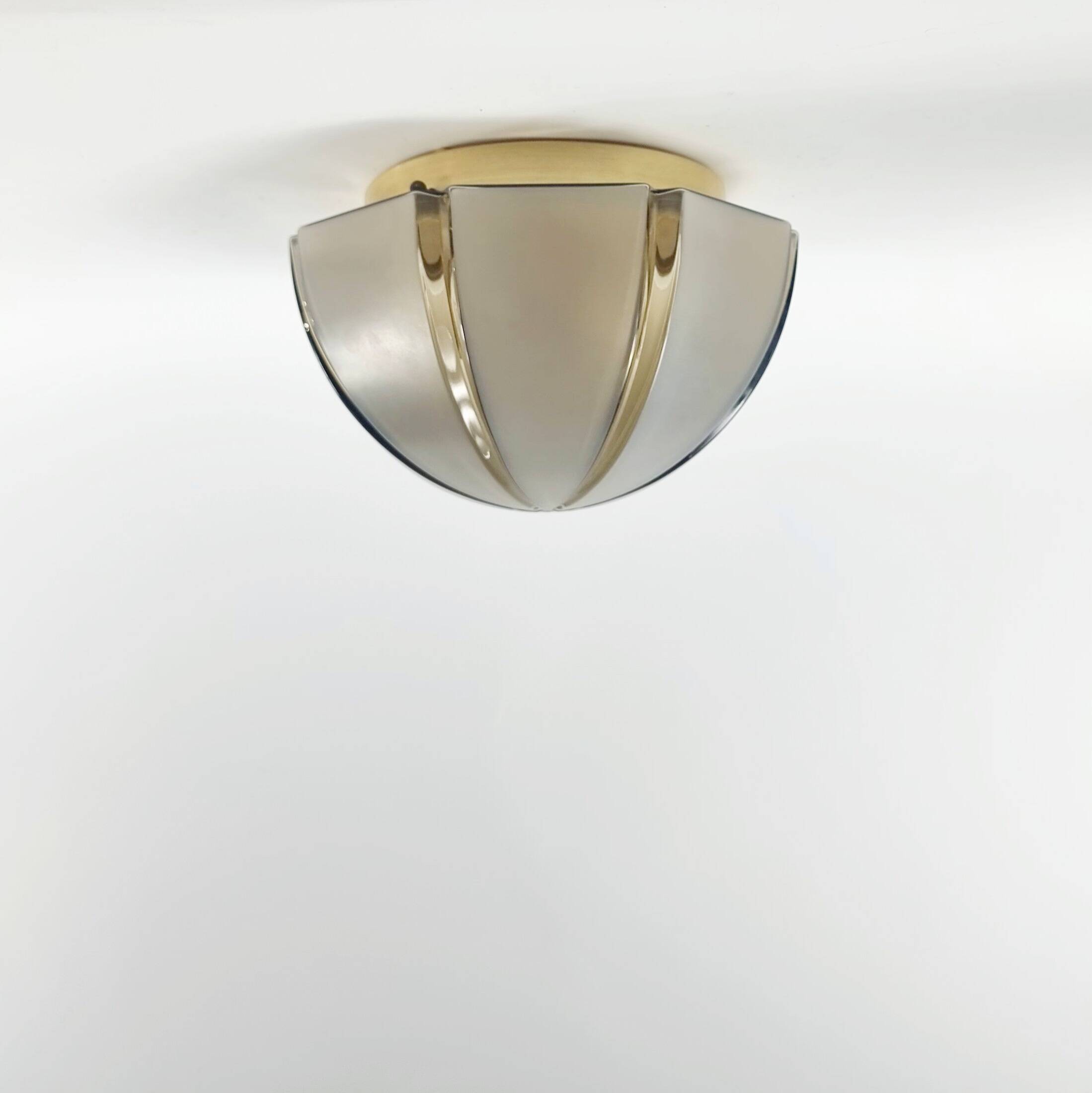 Dome Shaped Ceiling Light from Peill & Putzler, Germany, 1970s