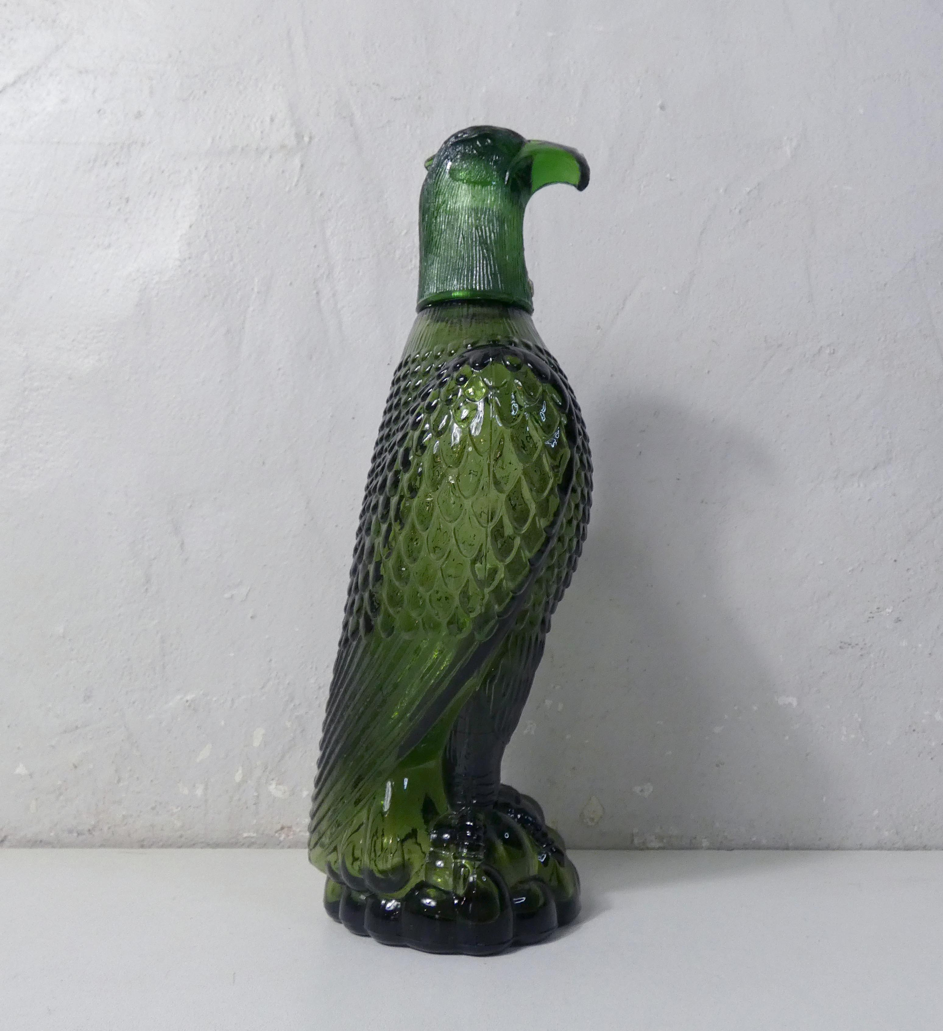 Glass eagle decanter whisky decanter