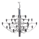 Chandelier by Gino Sarfatti, model 2097/30, Arteluce edition, 1970