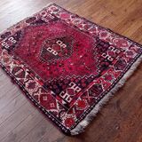 Handmade Persian Shiraz Rug 155x114cm