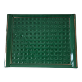 Ceramic top green and gold canning effect 50s