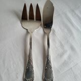 A Silver-Plated Fish Serving Set by Guildar