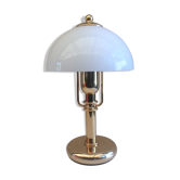 Lampe bouillotte vintage 70 verre Murano & laiton