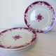4 flat plates made of ironstone from Moulin des Loups and Hamage 2106193