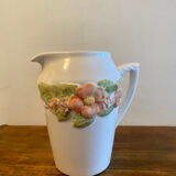 Pretty peach colored flower carafe