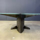 Postmodern dining table by Belgochrom, 1980s