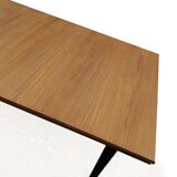 1970s vintage extendable dining table