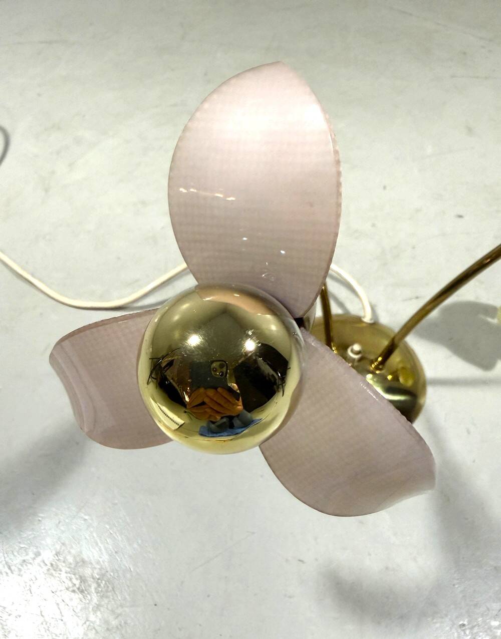 Lampe de table fleur GERU-Leuchten, Allemagne