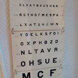 Vintage ophthalmology scale
