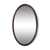 Miroir ovale ancien 63x42cm