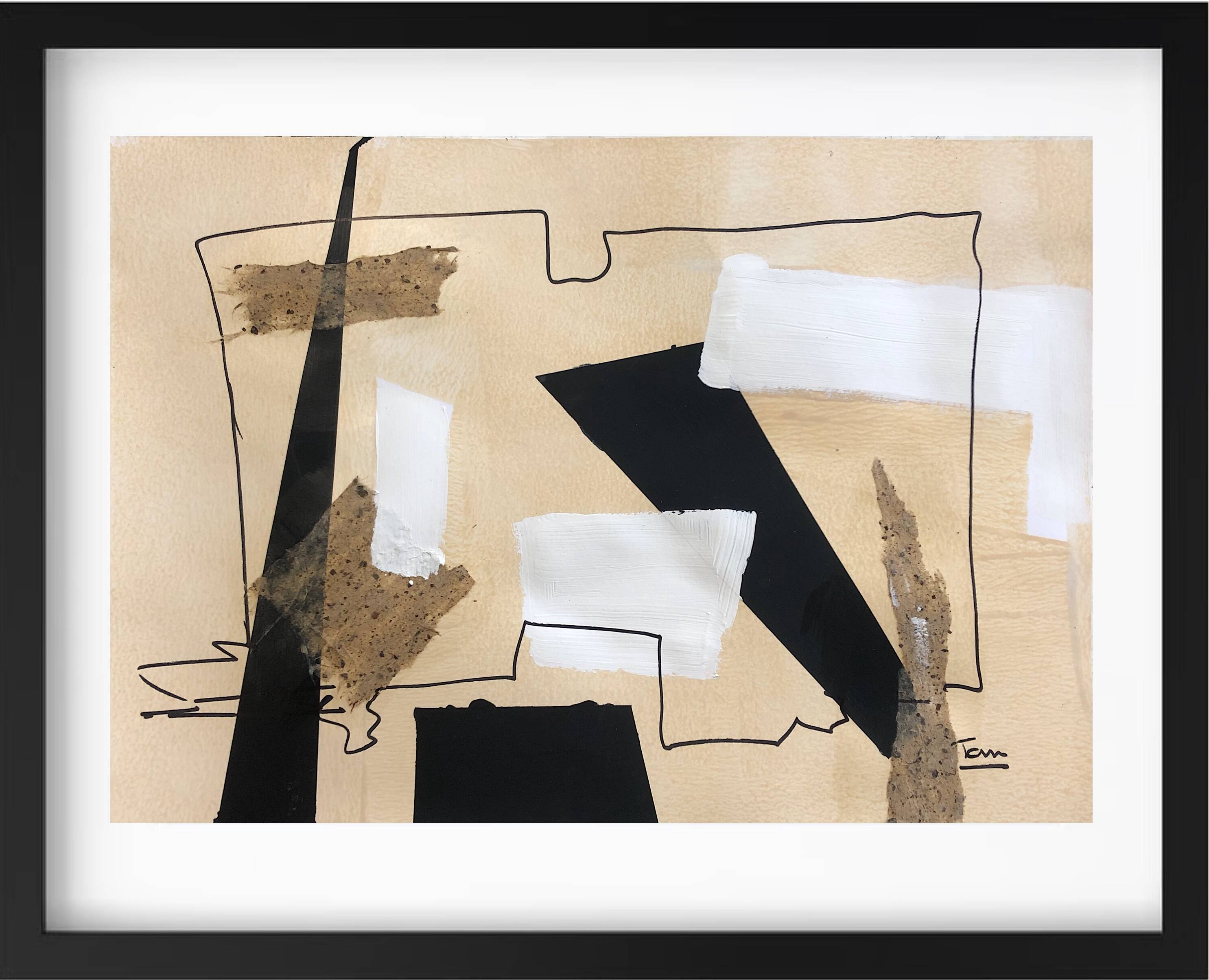 Original and unique hand-painted abstract painting