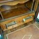 Former secretary Louis-Philippe in walnut and marble – 19th century