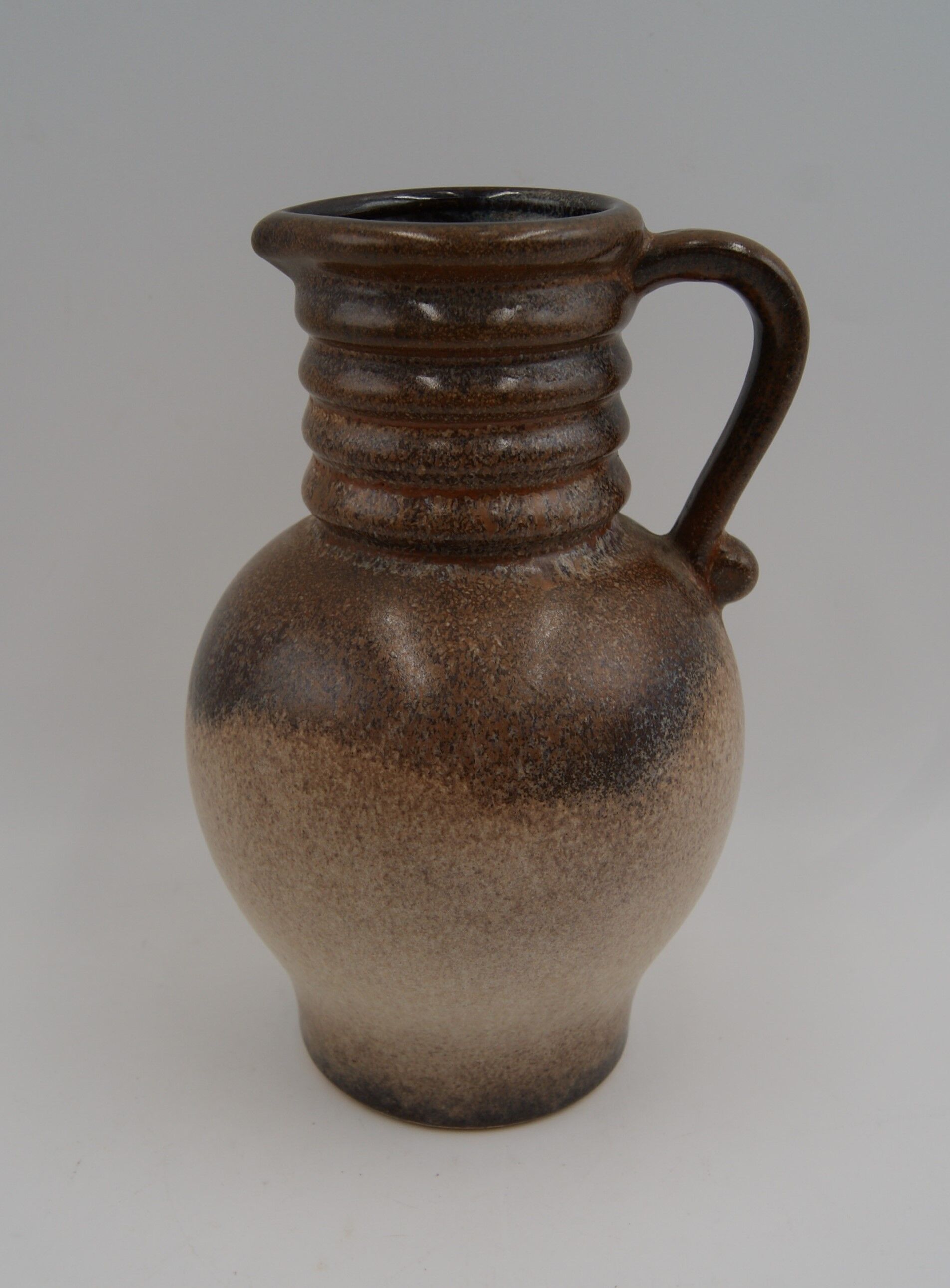 Vintage Germany ceramic handle vase