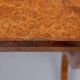 Antique Dutch Empire Burl Wood veneered desk or sofa table