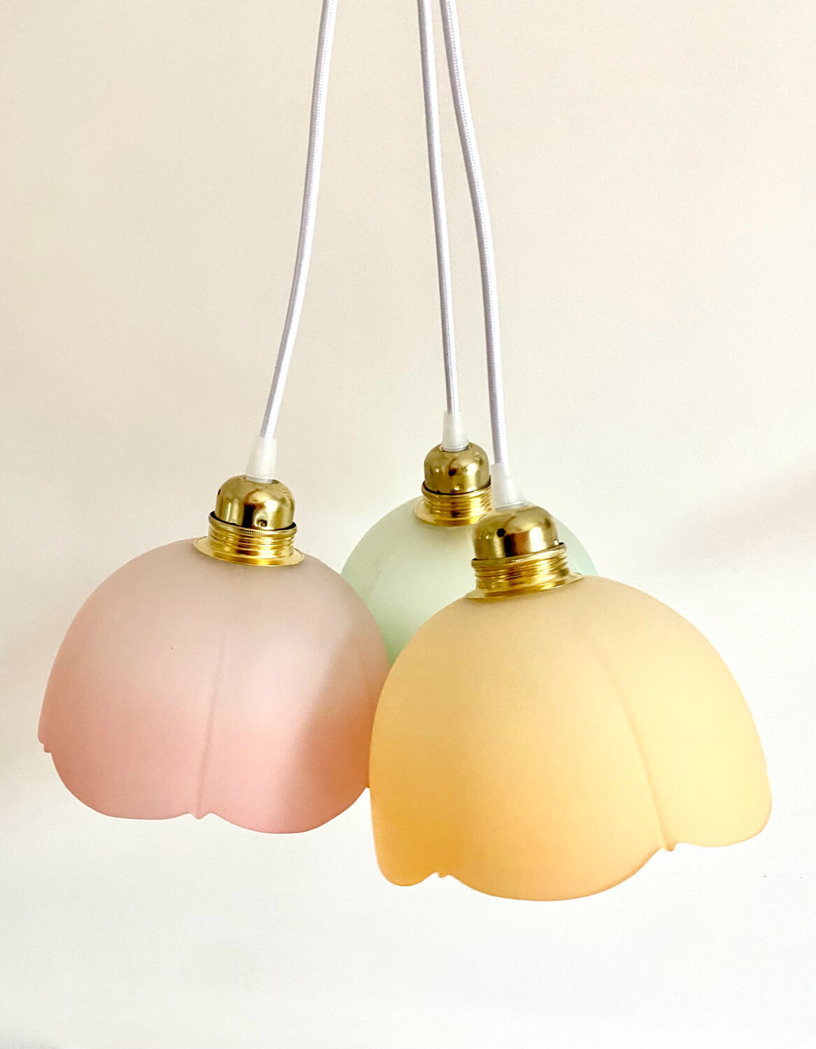 Lot 3 suspensions multicolores