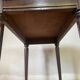 Louis XVI Style coffee table, marble wood and brass