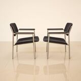 Paire de fauteuils par Gijs van der Sluis 60's