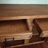 Solid wood sideboard