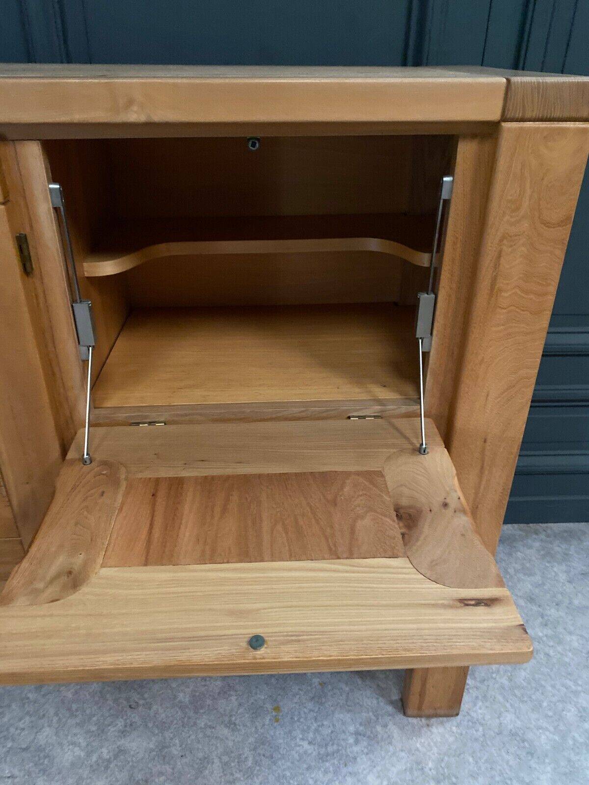 Elm sideboard Maison Regain circa 1970