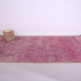 Vintage Moroccan Rug 212 x 381 cm - Beni Mguild rug - Handmade berber rug