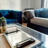 Art deco mirror tray