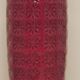 vintage red Prisma West Germany vase Scheurich
