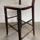 English antique children's high chair, 1900s