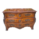 Marquetry tomb chest of drawers
