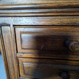 Solid wood secretary