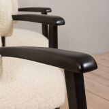 Set of eight dining Paris hotel chairs by Thonet, France 1950s