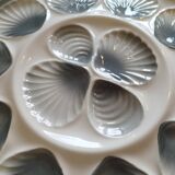 Set of 6 oyster plates and dish