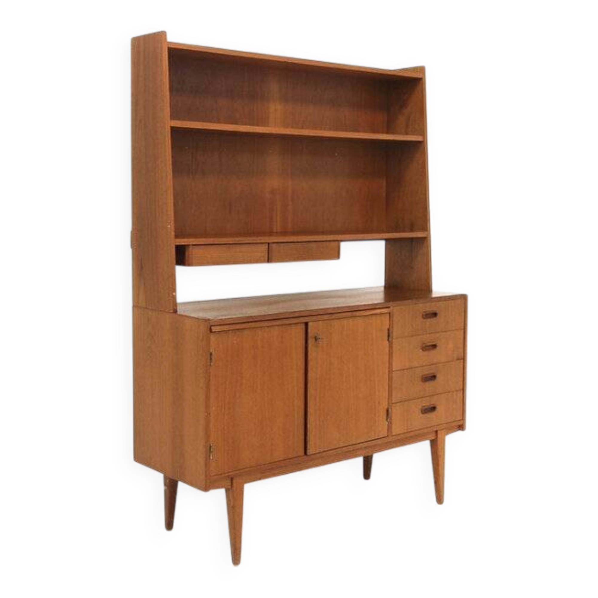 Secrétaire scandinave en teck, Suède, 1960