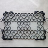 Wrought iron serving tray