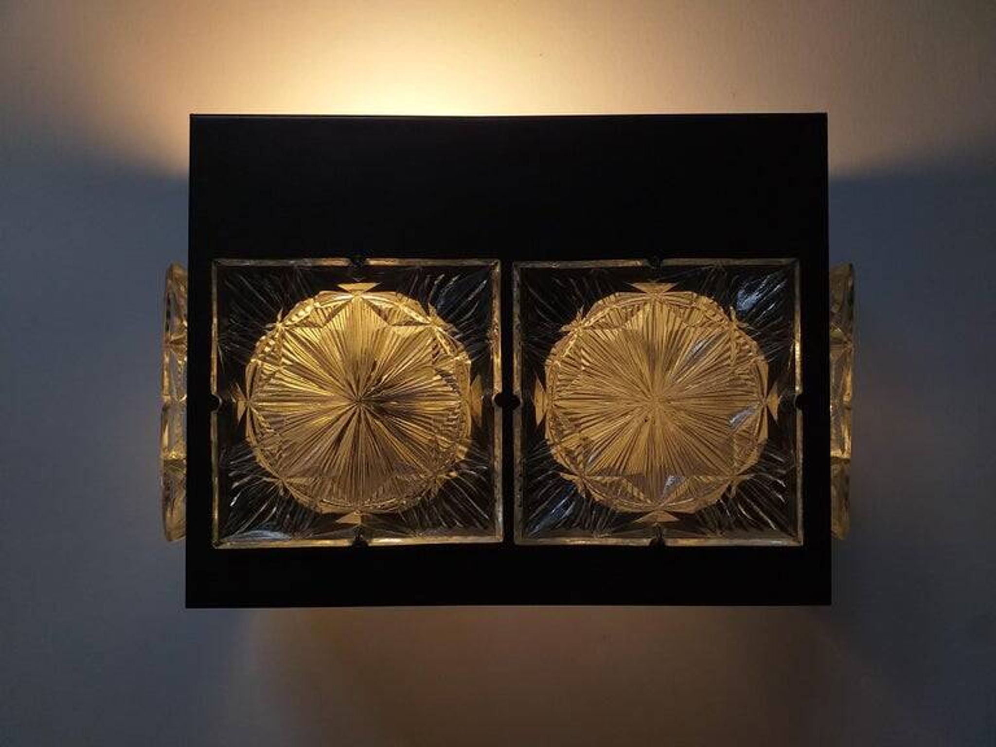 Pair of Midcentury Wall Lamps Napako, Josef Hurka, 1970s