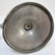 Pair of patinated tin candle holders design metawa holland 70s