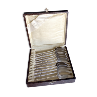 Box 12 mocha silver metal mocha sleeves Russian style