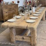 Very large renovated farmhouse table