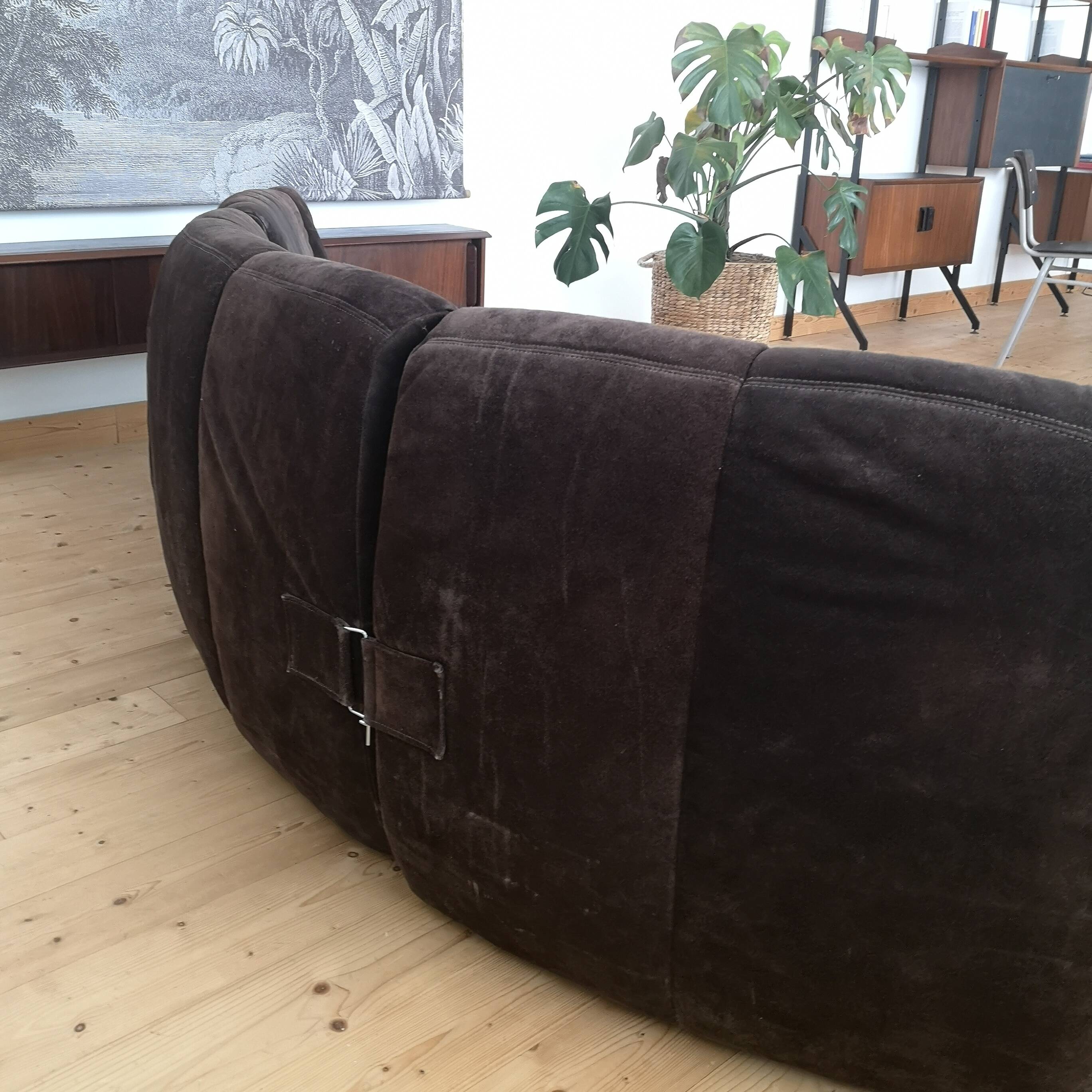 Canapé Circle "Gilda" by Michel Ducaroy for Ligne Roset from the 1970s.
