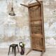 Table de ferme vintage en bois brut