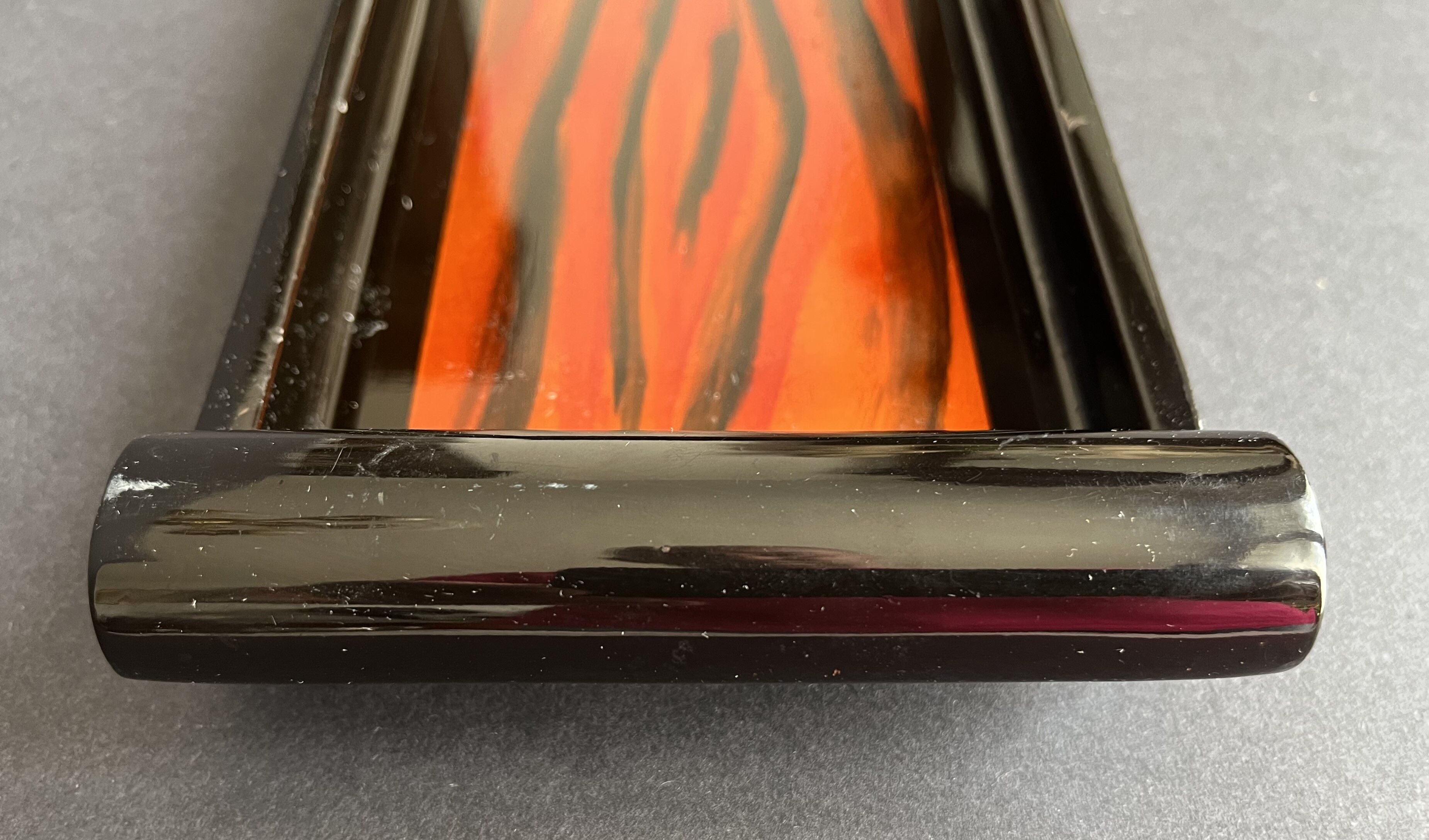 Rectangular lacquer top