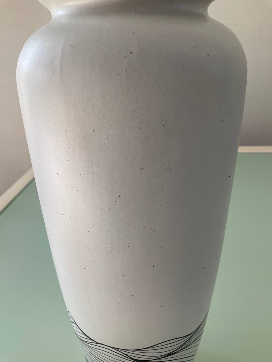 Vintage stoneware vase
