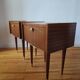 Paire de tables de chevet Mid-Century