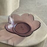 6 coupelles vintages en forme de fleur marque XVM au dessous