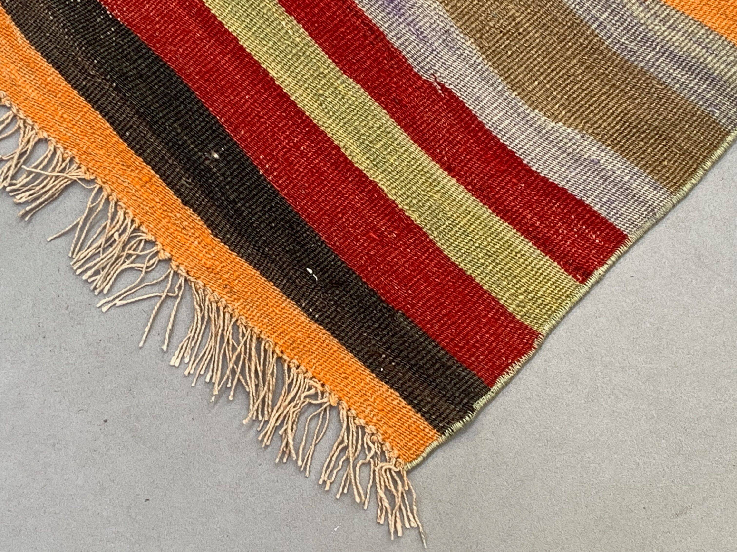 Old Turkish narrow Kilim Runner 347x49 cm shabby chic, vintage kelim